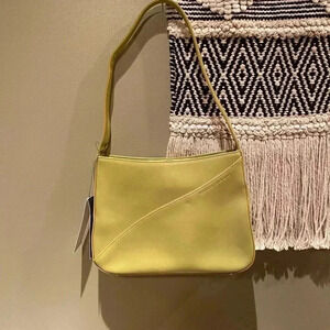 Y2K 90s GREEN KENNETH COLE SHOULDER BAG